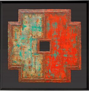 Philippe Sabin - Lumière carré - 110 x 110 cm