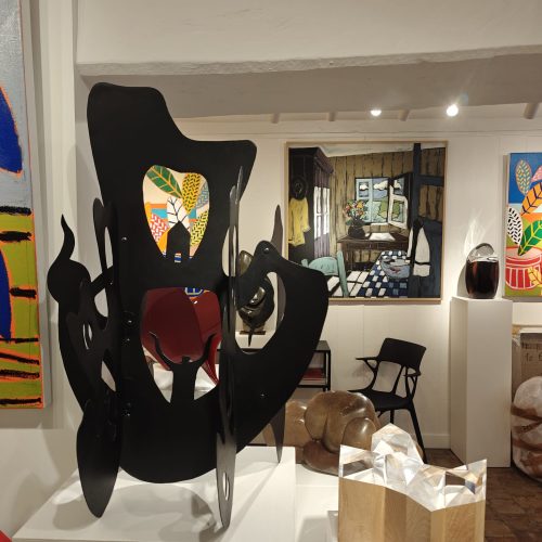 inauguration galerie arnaud bard rue haute honfleur