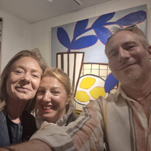 inauguration galerie arnaud bard rue haute honfleur